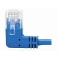 thumbnail image 2 of Tripplite N204-S02-BL-LA Cat6 Ethernet Cable Left Angled Utp Slim Molded M/m Blue 2ft, 2 of 4