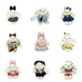 thumbnail image 6 of Cute Bunny Plush Bag Charm Backpack Pendant Small Stuffed Animal for Women Girls Gifts Keychain, 6 of 7