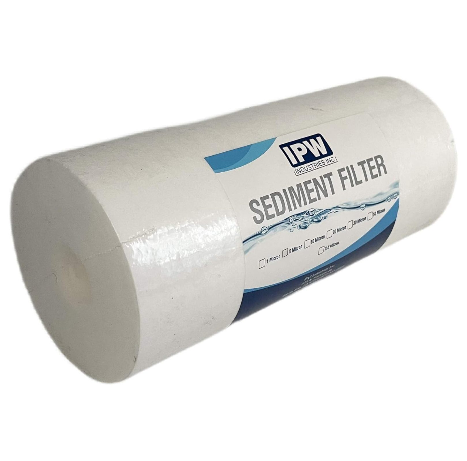 . - 6-Pack Whole House Sediment Filter (20-Micron Full Flow Cartridges) - Universal Water Filters for Whole House Filtration Systems