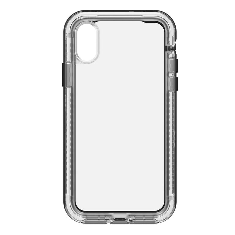 Lifeproof Next for iPhone X Case, Black Crystal