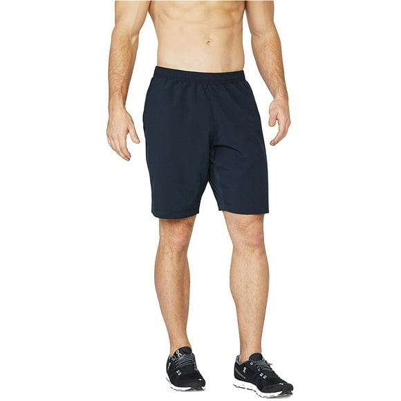 SOLFIRE Mens Woven Athletic Workout Shorts black S