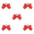 thumbnail image 1 of Bandeau Grand pour Cheveux, Pince à Ressort, Nœud Réglable, Multicolore, Sans Accroc, Porte-Queue, Épingles à Cheveux, Chouchous pour Filles, Orange, 5Ensemble, 1 of 6