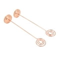 thumbnail image 4 of Table Number Stands, Metal Steady Table Number Holder  For Anniversary Party For Wedding Office Rose Gold, 4 of 8