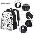 thumbnail image 3 of Balery Cute Cow and Milk Stains Mochila Escolar 3 en 1 para Niños - Mochila Resistente con Lonchera Térmica y Estuche - Mochila Escolar para Niños y Niñas, 3 of 7