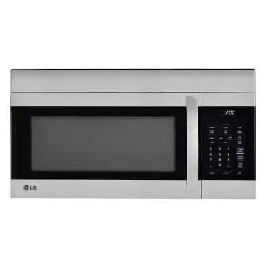 LG 1.7 cu. ft. Stainless-steel Over-the-range Microwave with EasyClan