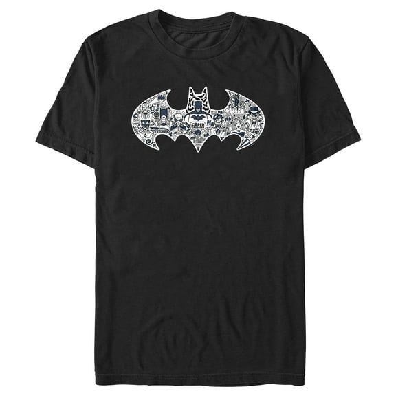 Men's Batman Caped Crusader Character Logo Graphic T-Shirt