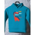thumbnail image 3 of Dino Cool Boys Smile Like This Hoodie Toddler -Image by Shutterstock,  2 Toddler, 3 of 4