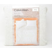 Calvin Klein 4-Piece 170 GSM Light Gray Modal Cotton Bed Sheet Set, King