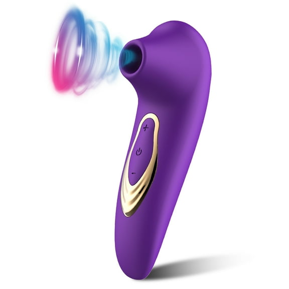 Xbonp Sucking Vibrator for Women, with 10 Suction Modes, Adult Sex Toy Purple