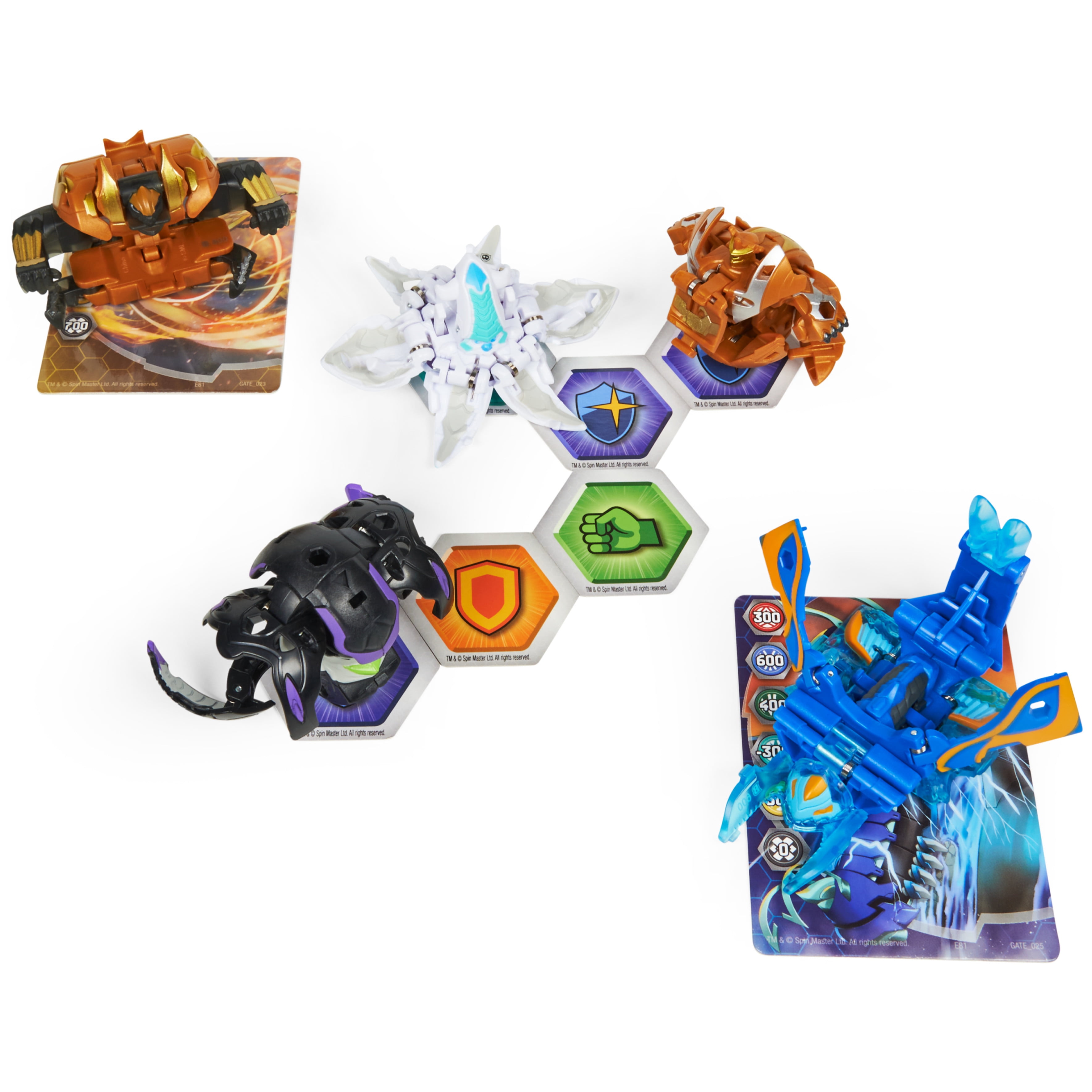 Bakugan battle pack Geogan Face Off 1 Arène Combat 4 Boules 20135990