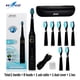 thumbnail image 1 of Seago Sonic cepillo de dientes eléctrico SG-507 para adultos cepillo con temporizador 5 modos Micro USB recargable cepillo de dientes conjunto de cabezales de repuesto Tan Jianjun unisex, 1 of 2