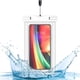 thumbnail image 1 of Funda impermeable para teléfono para natación y buceo | Bolsa seca para pantalla táctil con cordón que brilla en la oscuridad | Protección IPX8 hasta 30 metros | Compatible con teléfonos de hasta, 1 of 6