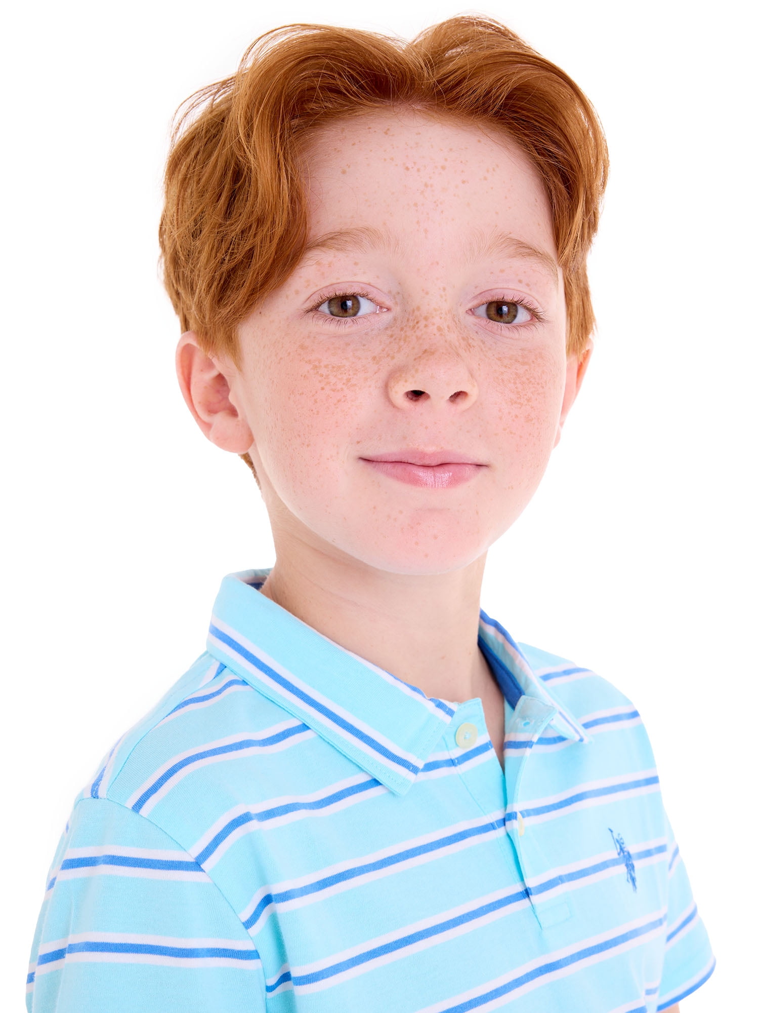 U.S. Polo Assn. Boys Everyday Play Jersey Polo, Sizes 4-18