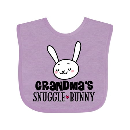 

Inktastic Grandma Snuggle Bunny Easter Boys or Girls Baby Bib