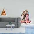 thumbnail image 2 of Estatua del Corazón de Jesús, figura de resina acrílica, obra de arte religiosa, letrero de mesa, decoración de escritorio ligera, adecuada pa, 2 of 8