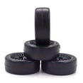 thumbnail image 4 of Amdohai RC Drift Tires RC Racing Car Tires 4pcs Replacements for 1/10 HSP94123 94122 D5, 4 of 8
