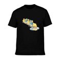 thumbnail image 6 of Men's Character Lineup Nine Graphic T-Shirt, Cotton Blend Crewneck Short Sleeve Casual Tee, 6 of 8