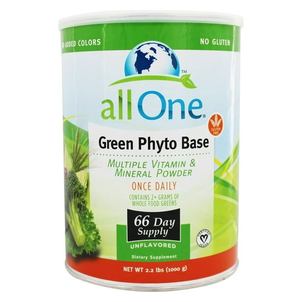 allOne Green Phyto Base Multiple Vitamin and Mineral Powder