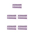 thumbnail image 2 of Tabletas para mejorar las uñas Seitruly Diseño de puntos elegantes Durabilidad Textura esmerilada Type2 NO2, 2 of 4