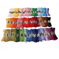 thumbnail image 2 of 200 Skeins of 8M Multi-color Cotton Cross Stitch Embroidery Threads Floss Sewing Threads (Random Color), 2 of 7