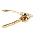 thumbnail image 3 of Manual Lemon Juicer Stainless Steel Juicer Citrus Handle Squeezer Tool, Gold, 3 of 4