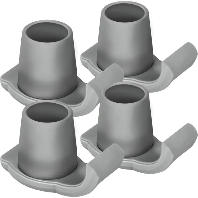 4 Pack Walker Skis Glides, Universal Walker Accessories for Seniors Mobility Aid Accessory