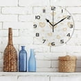 thumbnail image 3 of GZHJMY Valentine's Day Heart Wall Clock, Silent Non Ticking Battery Operated Round Clock for Kitchen Office School Home Decorative, 3 of 7