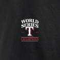 thumbnail image 4 of Men's Fanatics Black Texas Rangers 2023 World Series Champions Signature Roster T-Shirt, 4 of 5