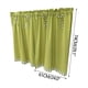 thumbnail image 2 of Cortinas Cortas con Lazo para Cocina, Ventanas Corredizas, Camas para Estudiantes, 2 of 5