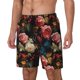 thumbnail image 1 of Balery Rose Flowers Bañador para hombre, shorts de playa de secado rápido con entrepierna y forro de compresión-Medium, 1 of 6
