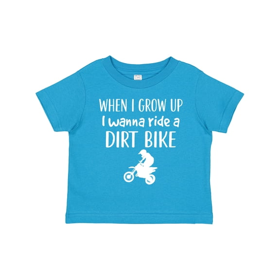 Inktastic Dirt Biking Motocross Future Dirt Biker Boys or Girls Toddler T-Shirt