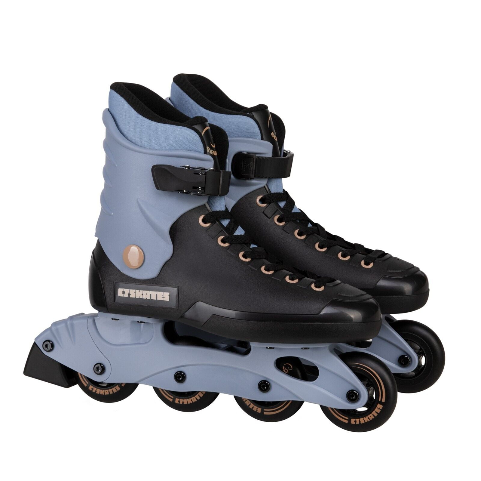 C7skates Nightshade Nostalgic Adult Inline Skates For Women and Adult, Size 12