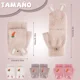 thumbnail image 2 of 4par Guantes Tejidos Invierno Frio Sin Dedos Con Tapa Niñas, 2 of 8