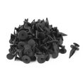thumbnail image 1 of Unique Bargains 50 Pcs 9x6mm Hole Plastic Push Type Rivet Retainer Fastener Bumper Pin Clips, 1 of 2
