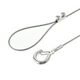 thumbnail image 4 of Unique Bargains Picture Hanging Wire Kit 1M Load 66 lbs with Vertical Fixing Screws 6Set, 4 of 4