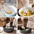 thumbnail image 5 of Juego de utensilios de cocina de silicona, juego de espátula de utensilios de cocina de 9 piezas con mango de madera para utensilios de cocina antiadherentes 446F, utensilios de cocina de silicona res, 5 of 5
