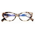 thumbnail image 2 of Women Cat-Eye Progressive Reading Glasses - Clear Zero Power on Top - No Line - UV Blue Blocker 191 +4.00, 2 of 4