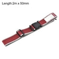 thumbnail image 2 of Uxcell 2Pcs Luggage Straps Suitcase Belts with Buckle Label Travel Bag Packing Accessories Red, 2 of 7