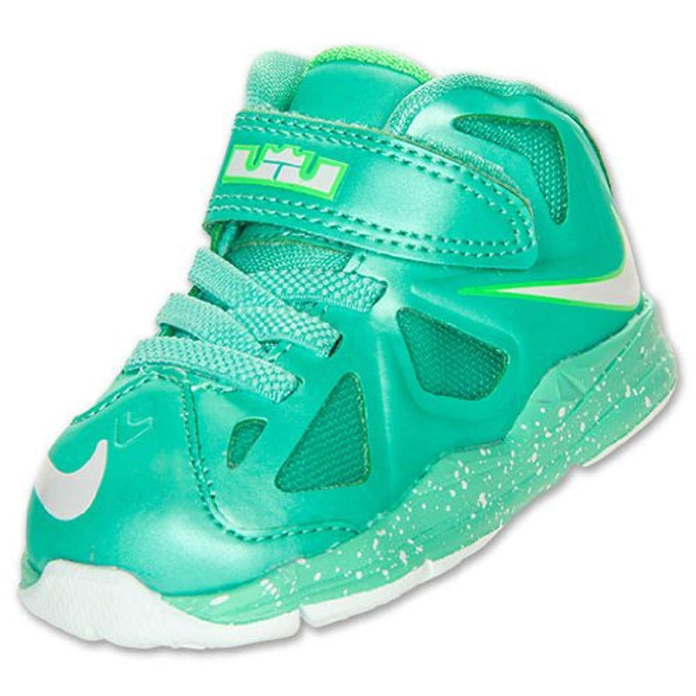 Nike Nike Boy's Lebron X (TD) Fashion Shoes Seafoam Green Walmart