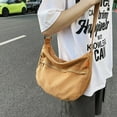 thumbnail image 4 of AOOOWER Student Canvas Bag Women Large Capacity Crossbody Bag Unisex Casual Shoulder Bag, 4 of 21