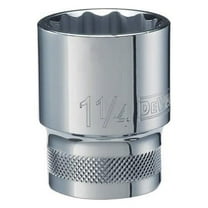 Stanley Tools 7523087 DWMT 0.25 in. Drive 1.25 in. 12 Point Socket