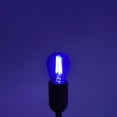 thumbnail image 6 of Luxrite S14 Edison LED Blue Light Bulb 0.5W Colored LED Bulbs for Outdoor String Lights UL Listed E26 Base 6 Pack, 6 of 7