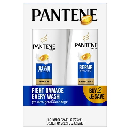 Pantene Pro-V Repair & Protect Shampoo and Conditioner (Best Shampoo And Conditioner For Soft Shiny Hair)