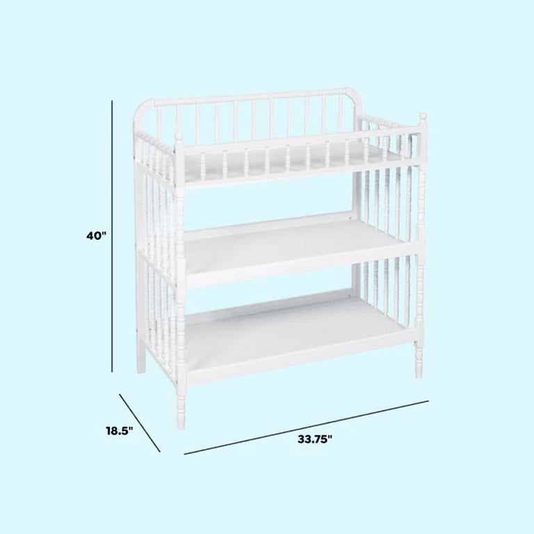 DaVinci Jenny Lind Changing Table in White Finish - Walmart.com