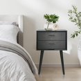 thumbnail image 6 of Urbanest Hartford Two Drawer Side Table, Black, 6 of 18
