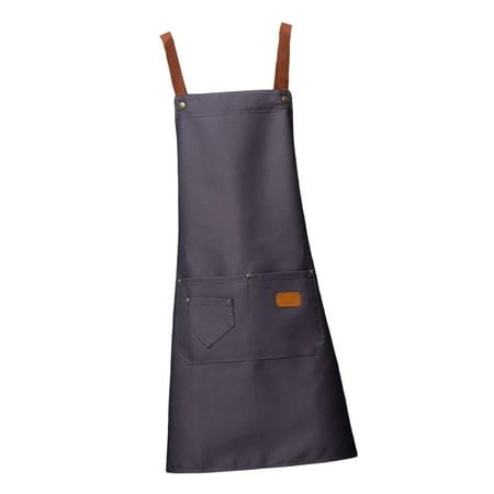 

Large Pockets Waterdrop Resistant Commercial Machine Washable Cooking Kitchen Apron for Drawing Crafting Baking BBQ Women Men.