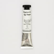 Sennelier Egg Tempera, 21m Tube, Titanium White S2