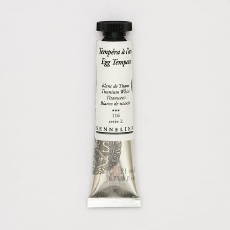 UPC: 3046450189565 | Sennelier Egg Tempera 21m Tube Titanium White S2