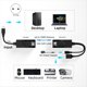 thumbnail image 3 of Extensor USB 2.0 A Través de Cable Ethernet Cat5, Cat5E y Cat6. Transfiere Hasta 100 M A un Receptor RJ45 con Adaptador de Corriente DC5V/2A (UE), 3 of 5