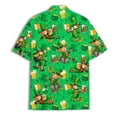 thumbnail image 3 of Patricks Day Hawaiian Shirts for Men, Leprechaun Hawaiian Shirt, St. Patrick's Day Hawaiian Shirt for Men, Irish Hawaiian Shirt, 3 of 7